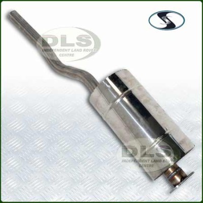 Stainless Steel Rear Exhaust Tail Pipe - 88" SWB 