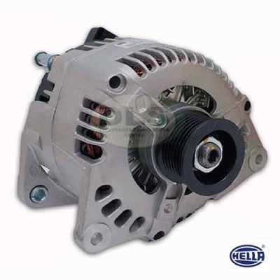 Alternator Assembly 100amp 300Tdi Diesel 49mm pulley HELLA Land Rover Discovery 1 VIN VA534104 on AMR5425G