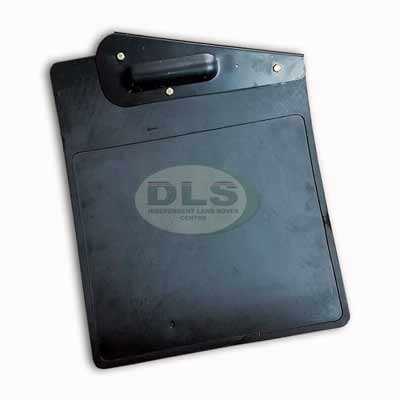 Mud Flap and Bracket Rear LH without Cut-out Land Rover Defender 90 to 1998 pre Td5 CAT500450PMA