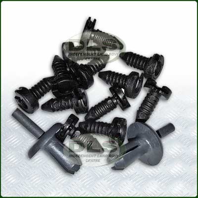 Interior Door Trim Fitting Kit GREY - Defender
