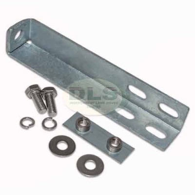 Seat Belt Buckle Anchor Bracket Kit Universal Front Galvanised Land Rover Defender to 2016 DA1830