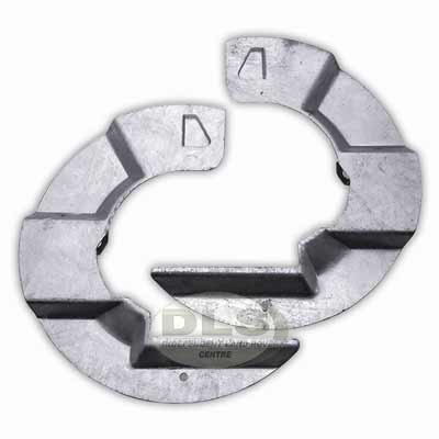 Mud Shield Brake Disc Front Set Galvanised Land Rover Discovery 1, Defender`94 on, RR.Classic DA1860