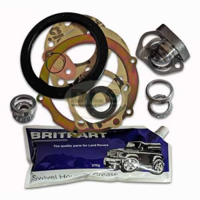Axle Swivel King Pin Repair Kit non ABS Land Rover Defender VIN XA159807 on DA3179P