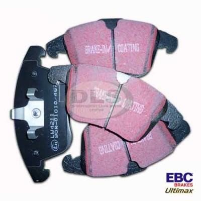 Brake Pad Set Front EBC Ultimax Land Rover Freelander 2 DA3306