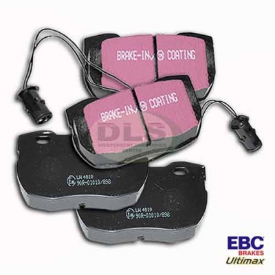 Brake Pad Set Front with sensor EBC Ultimax Land Rover Discovery 1 Range Rover Classic 1986 on  SFP500180 DA3312