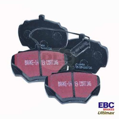 Brake Pad Set Rear EBC Ultimax Land Rover Discovery 1 with Sensor, Range Rover Classic 1986 on DA3319