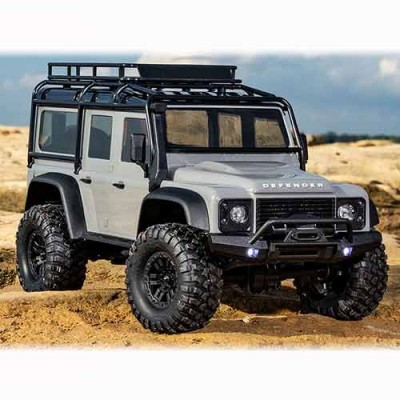 Traxxas TRX-4M Land Rover Defender 1:18 scale Radio Controlled Model Silver DA3643