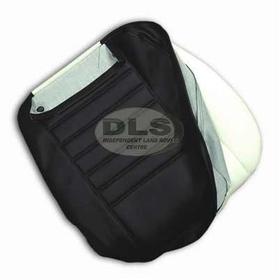 Seat Cushion Cover Outer Black Vinyl Land Rover Defender DA4028 