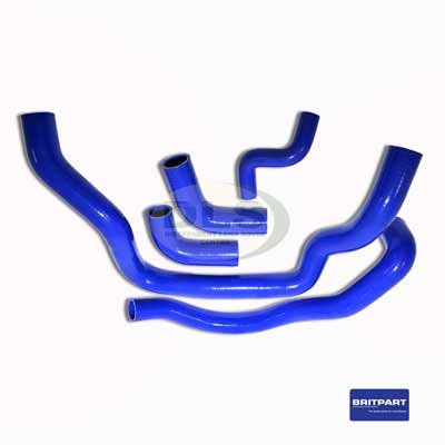 Coolant Hose Silicone Set 5 pieces 2.4Tdci Land rover Defender Puma DA4575