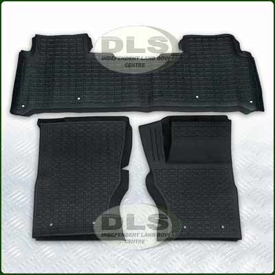 Rubber Floor Mat Set RHD Land Rover Discovery 5 DA4858