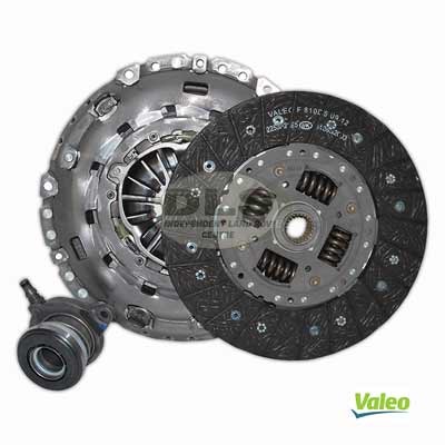Clutch Kit 3 piece Cover Plate and Bearing VALEO Land rover Freelander 2 to VIN AH999999 DA5558