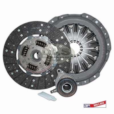 Clutch Kit 3 piece Cover Plate and Bearing AP - Freelander 2 VIN BH000001 on, RR, Evoque DA5559