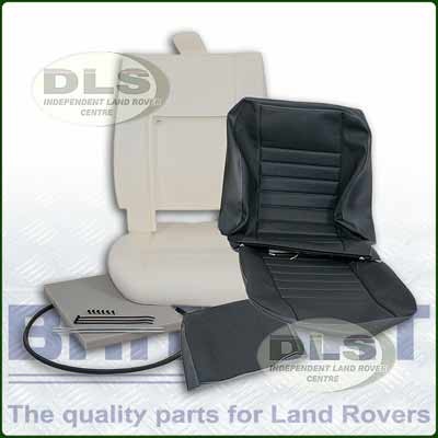Outer Seat Retrim Kit Twill w/o Adhesive - Defender to 2007