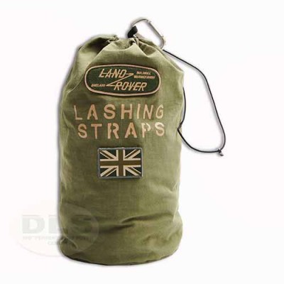 Ripstop Draw-string Bag Olive ft.Land Rover patch by Red Canoe DA5881