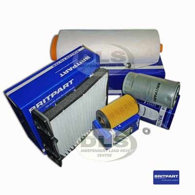 Service Filter Kit Td4 Diesel Land Rover Freelander 1 to VIN 2A209830 Britpart DA6014