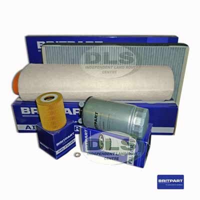 Service Filter Kit 3.0Td6 Diesel Range Rover L322 Britpart DA6030
