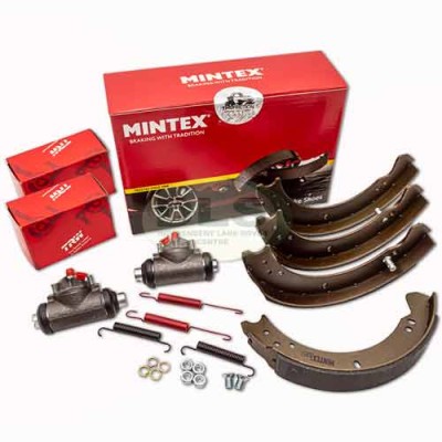 Brake Shoe and Cylinder Overhaul Set Rear OEM Land Rover Series SWB 88 to Jun`80 DA6043G