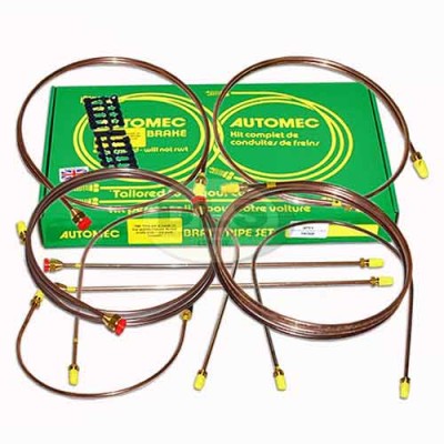 Complete Brake Pipe Set - Defender 110 1983 to 1987