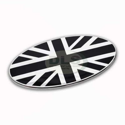 Union Jack Badge Oval Metal Self-adhesive DA7638