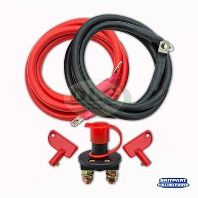 Winch Extended Wiring Kit BRITPART Land Rover Defender DB1014