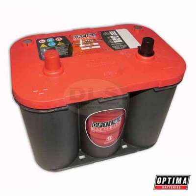 Battery Red Top 50Ah/815CCA Side and Top Terminals OPTIMA DA1019