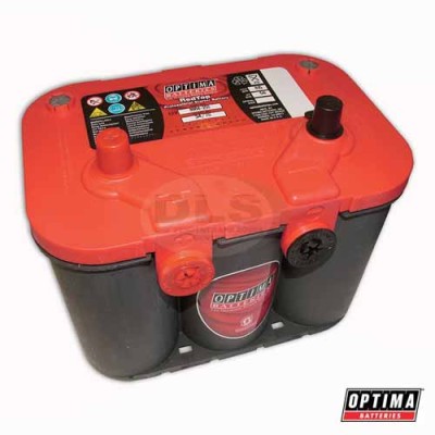 Battery Red Top 50Ah/815CCA Side and Top Terminals OPTIMA DA1021