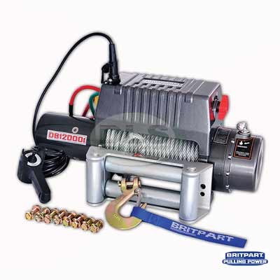 Winch 12000lbs 12volt Electric BRITPART DB12000I
