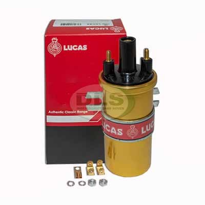 Ignition Coil Sports Version LUCAS CLASSICS 4cyl Land Rover Series 2a/3, Defender DLB105