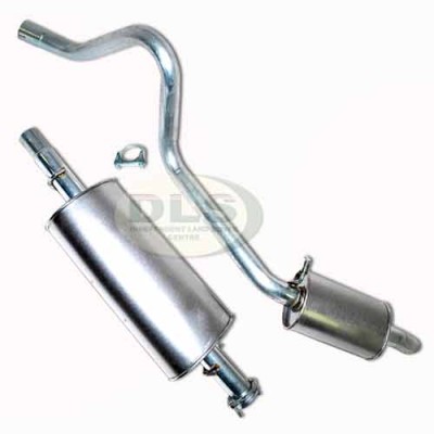 Exhaust Middle Silencer and Tailpipe Section 200 Tdi Diesel Land Rover Discovery 1 VIN GA460230 on ESR238