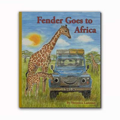 Fender Goes to Africa Childrens Story Book by Veronica Lamond