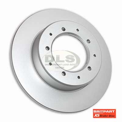 Brake Disc Rear Solid BritpartXS Land Rover Defender 90, Discovery 1 and Range Rover Classic LR017953 