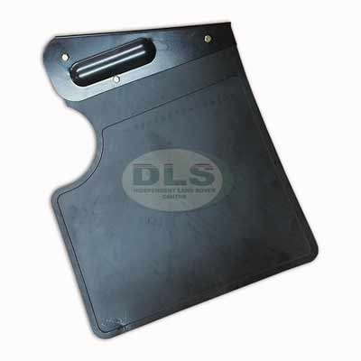 Mud Flap and Bracket Rear LH with Cut-out Land Rover Defender 90 98 on Td5 and Puma LR055340