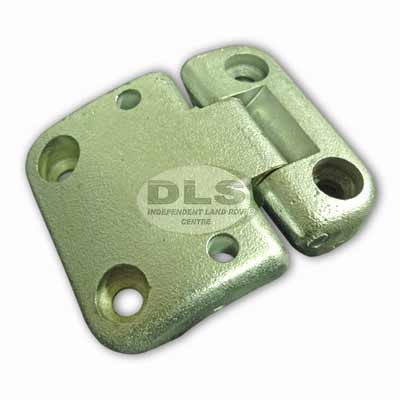 Door Hinge LH with mirror holes Land Rover Defender VIN WA138480 on LR077707