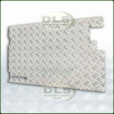 Safari Rear End Door Interior Chequer Trim Natural Land Rover Series and Defender LR81