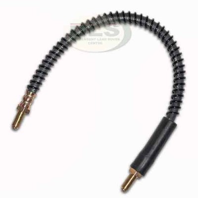 Flexible Brake Hose Front Metric fit Land Rover Discovery 1 to VIN JA034313, Range Rover Classic to VIN HA610293 NRC4401