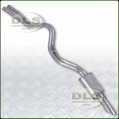 Exhaust Tail Pipe Assembly Twin 3.5V8 Carb Range Rover Classic 4spd Man NRC4563