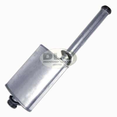 Exhaust Middle Silencer Petrol and 2.5na Diesel Land Rover Defender 110 to 1986 NRC6433