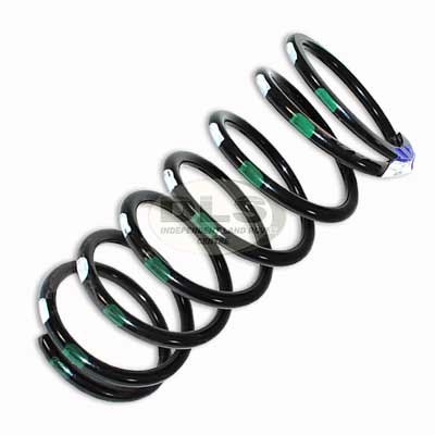 Coil Spring Standard Rear Passenger Side Green/White Land Rover Defender 110 with Levelled Suspension NRC7000