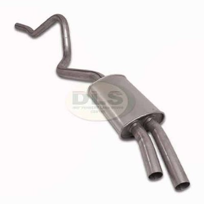 Exhaust Tailpipe Assembly 3.5V8 EFI Range Rover Classic 1986 to VIN FA399972 NRC9836