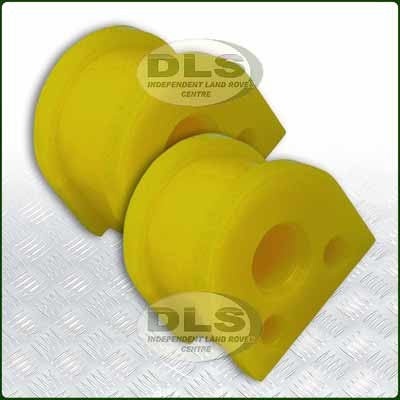 Polyurethane Anti-roll Bar Bush Set Front Yellow Land Rover Def, Disco1, RR.Classic NTC6828PY-YELL