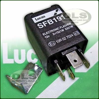 Flasher Relay Unit 4 pin - Towing LUCAS