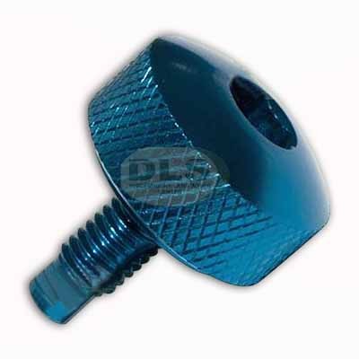 Top Radiator Hose  Bleed Screw Anodised Blue - Td5 Diesel