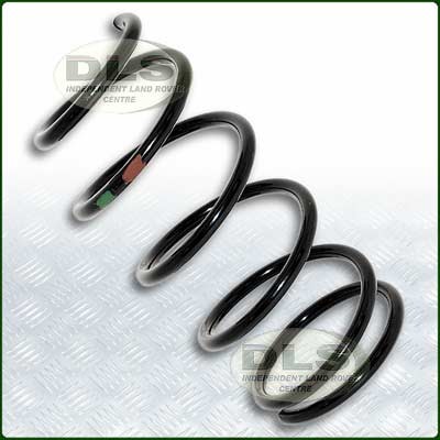 Front Coil Spring Green/Orange -  Freelander 1 1.8Pet with Aircon to`00