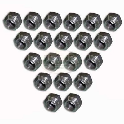 Wheel Nut Set Single Bevel steel wheels Land Rover Series 3, Defender, Discovery 1, RR.Classic RRD500010