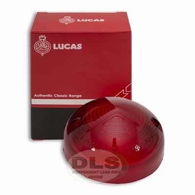 Stop Tail Light Lens LUCAS CLASSICS Land Rover Series and Defender to VIN MA940004 RTC210 