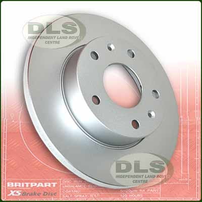 Brake Disc Front Solid BritpartXS Land Rover Freelander 1 to VIN YA999999 SDB100830