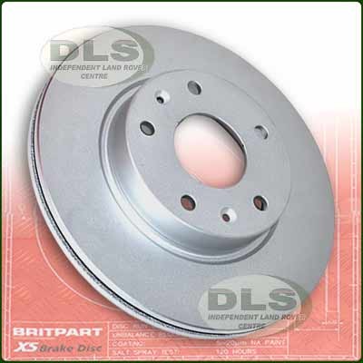 Brake Disc Front Vented BritpartXS Land Rover Freelander 1 VIN 1A000001 on SDB101070
