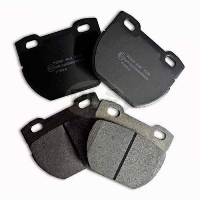 Brake Pad Set Rear Land Rover Defender 110/130 VIN 1A614448 on SFP000250 
