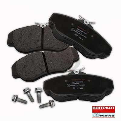 Brake Pad Set Front Britpart XS Land Rover Discovery 2, Range Rover P38 SFP500120 - DLS