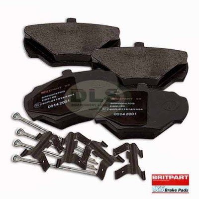 Brake Pad Set Rear w/o sensor BritpartXS Land Rover Discovery 1, Range Rover Classic, Defender 90 SFP500190G